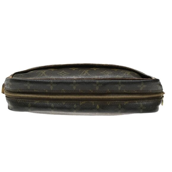 LOUIS VUITTON Compiegne 28 Clutch Hand Bag Monogram Leather Brown M51845 02YH074 - Picture 13 of 16